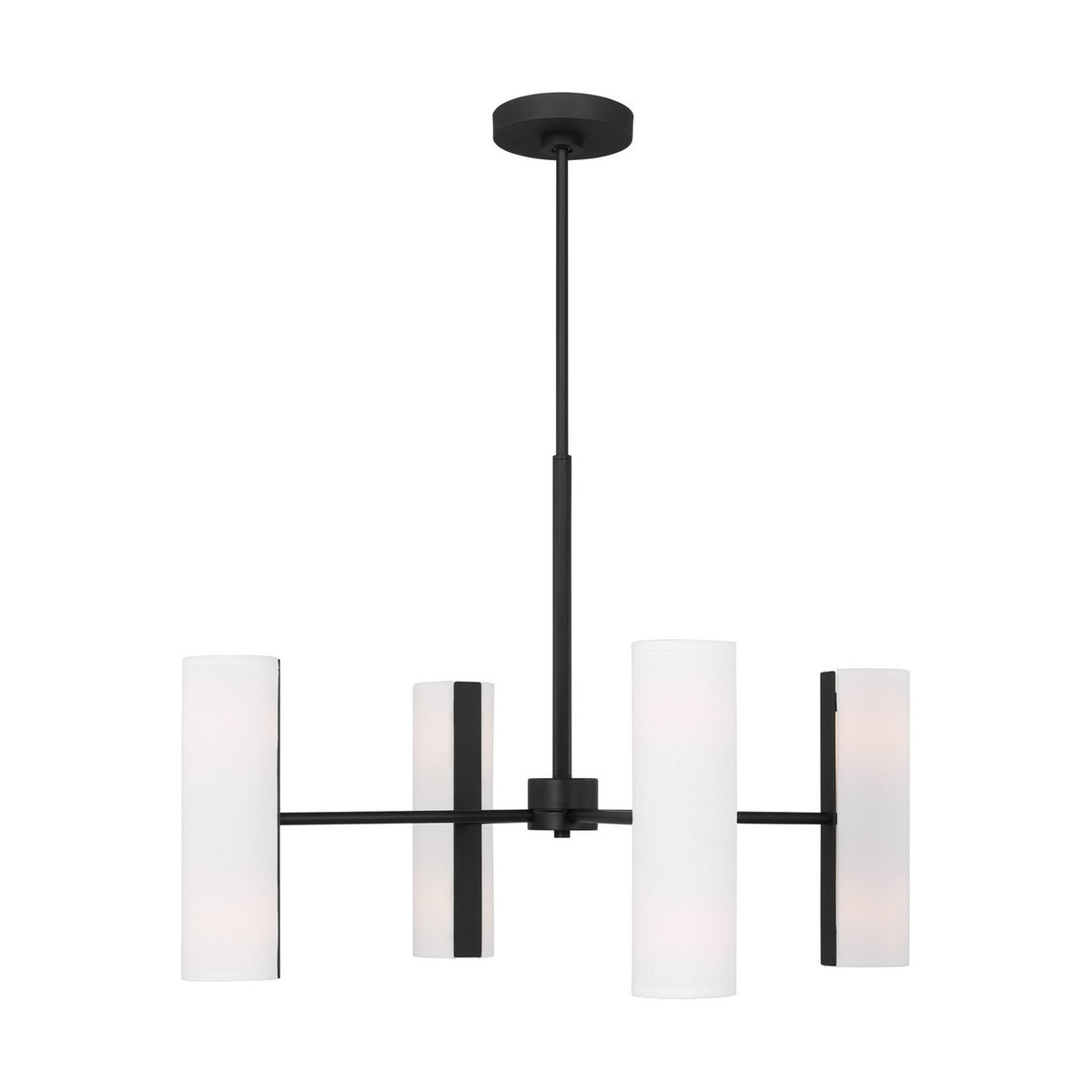 Visual Comfort Studio Canada - DJC1058MBK - Eight Light Chandelier - Capalino - Midnight Black