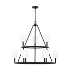 Visual Comfort Studio Canada - DJC1099MBK - Nine Light Chandelier - Egmont - Midnight Black