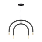 Visual Comfort Studio Canada - DJC1114MBK - Four Light Chandelier - Hadden - Midnight Black
