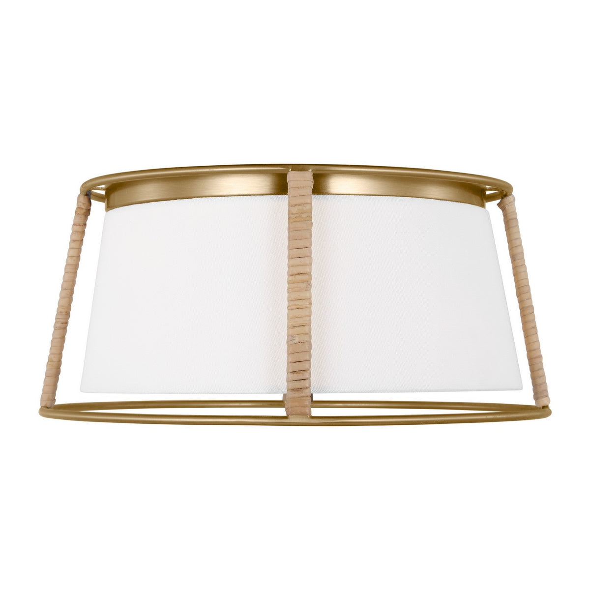 Visual Comfort Studio Canada - DJF1002SB - Two Light Flush Mount - Cortes - Satin Brass