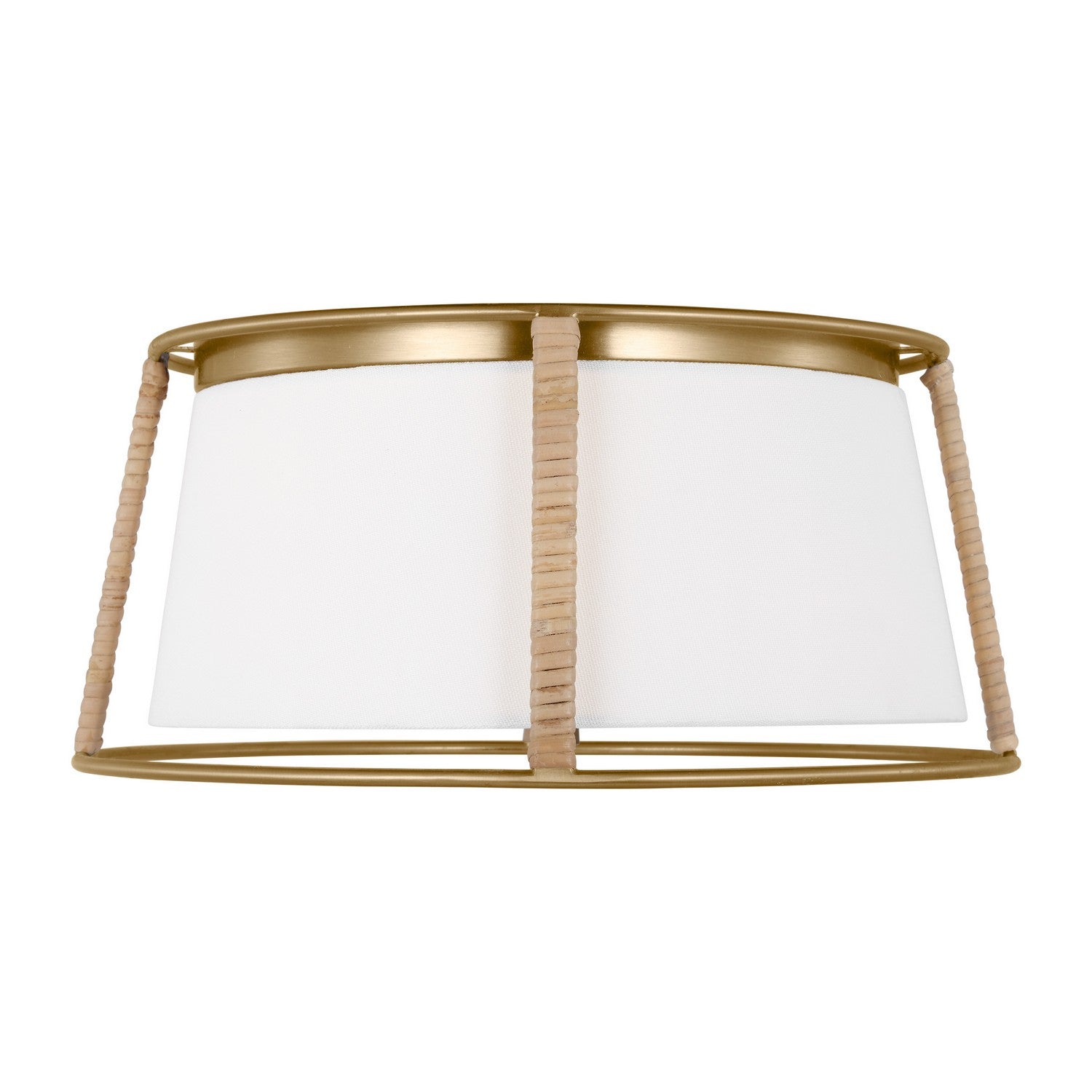 Visual Comfort Studio Canada - DJF1002SB - Two Light Flush Mount - Cortes - Satin Brass