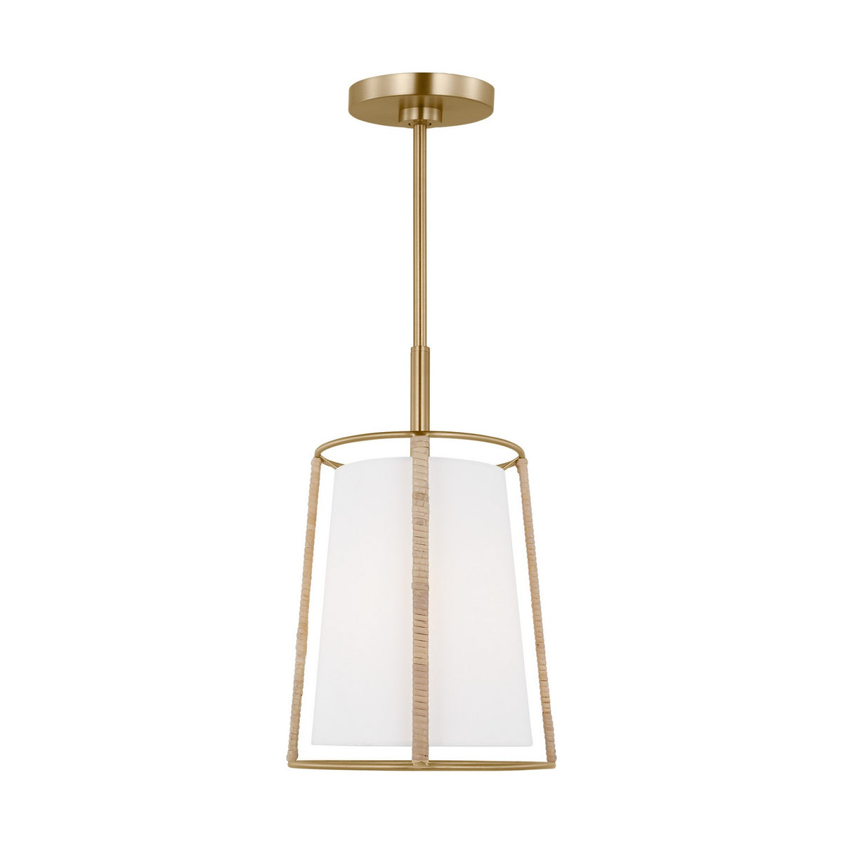 Visual Comfort Studio Canada - DJP1011SB - One Light Pendant - Cortes - Satin Brass