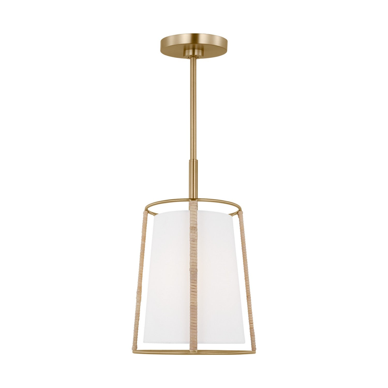 Visual Comfort Studio Canada - DJP1011SB - One Light Pendant - Cortes - Satin Brass