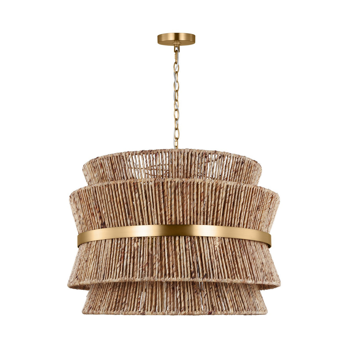 Visual Comfort Studio Canada - DJP1074SB - Four Light Pendant - Thurlo - Satin Brass
