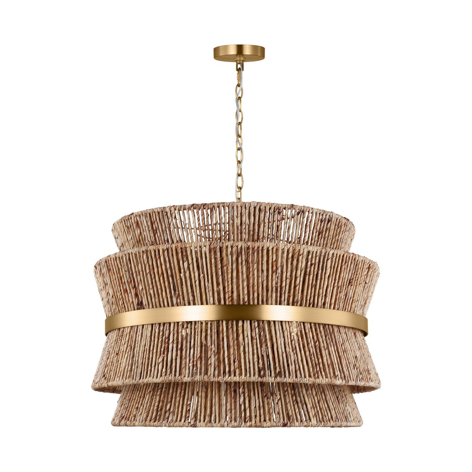 Visual Comfort Studio Canada - DJP1074SB - Four Light Pendant - Thurlo - Satin Brass