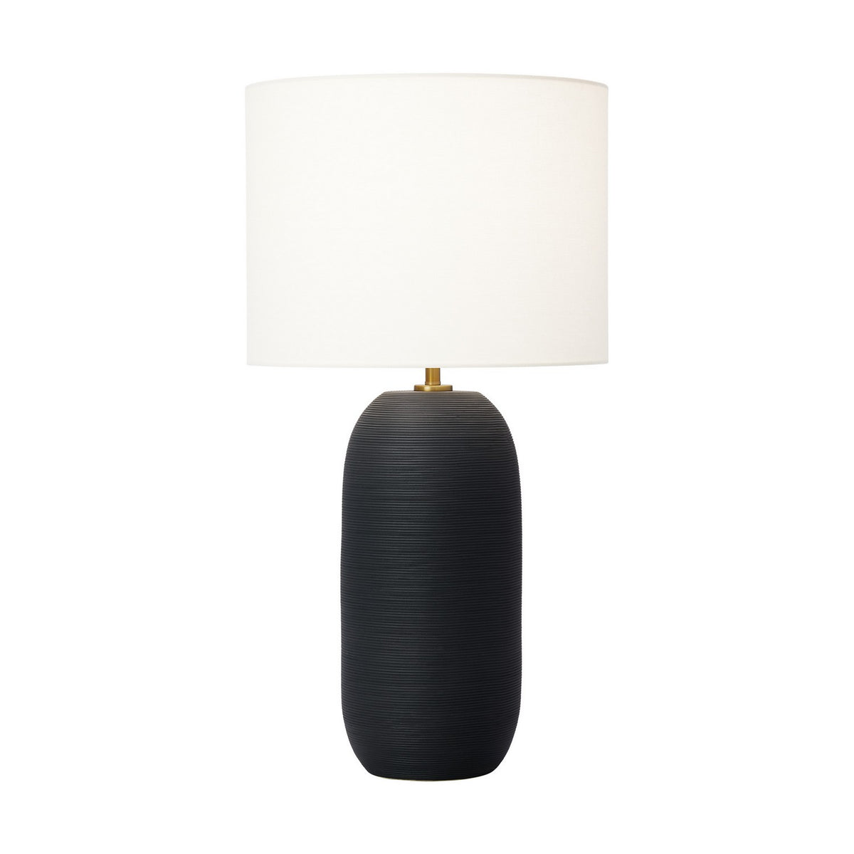 Visual Comfort Studio Canada - HT1061RBC1 - One Light Table Lamp - Fanny - Rough Black Ceramic