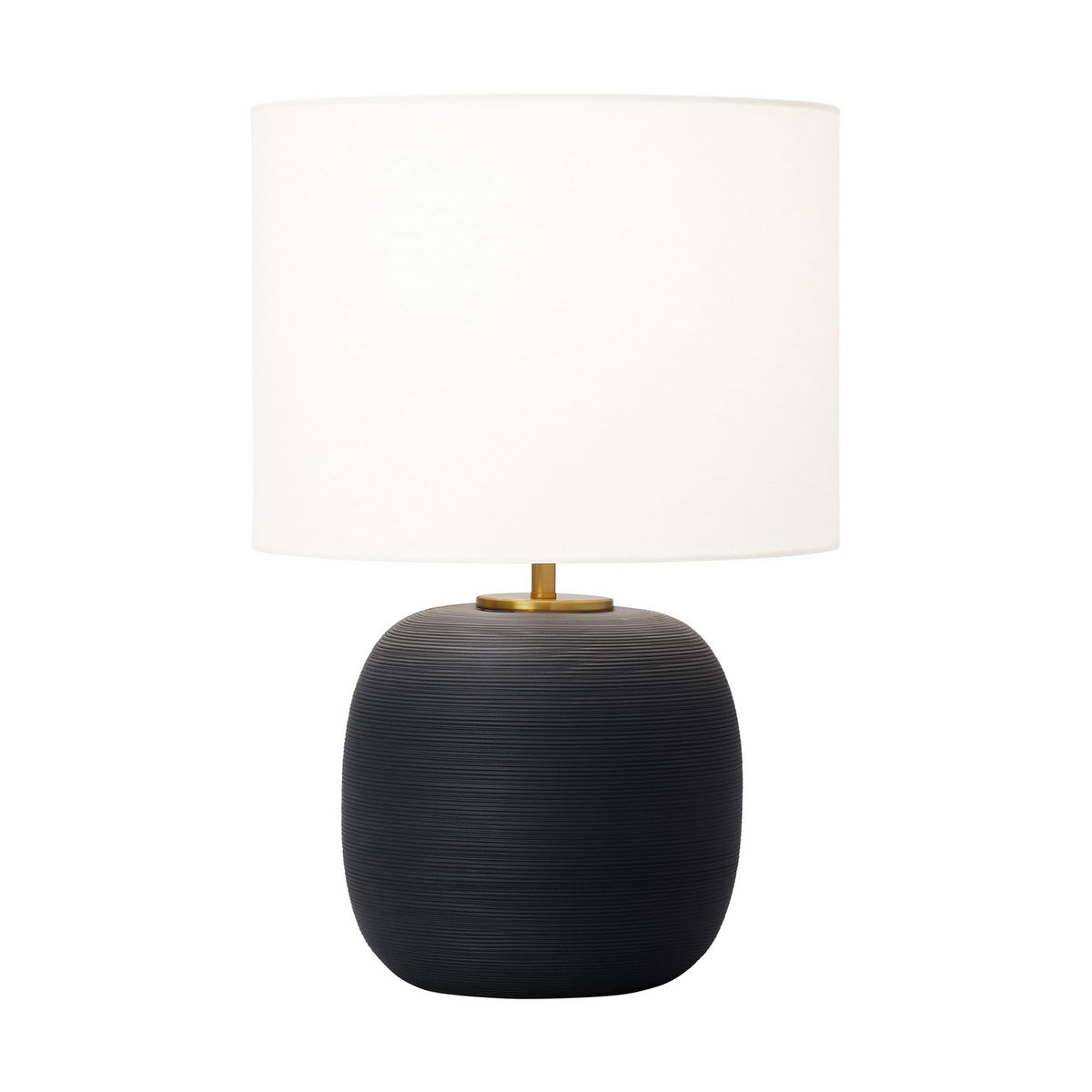 Visual Comfort Studio Canada - HT1071RBC1 - One Light Table Lamp - Fanny - Rough Black Ceramic