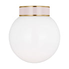 Visual Comfort Studio Canada - KSF1051BBSBLH - One Light Flush Mount - Monroe - Burnished Brass