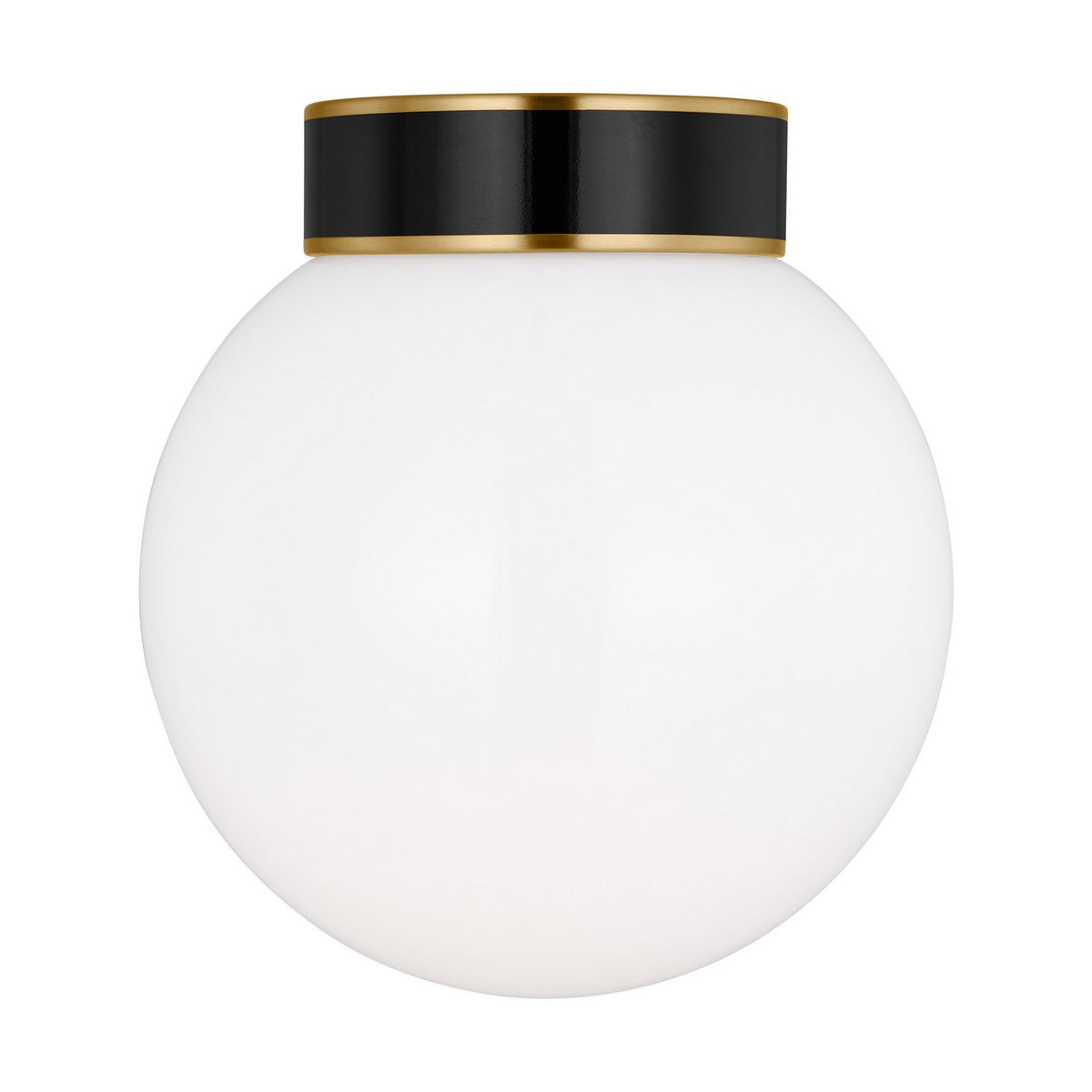 Visual Comfort Studio Canada - KSF1051BBSGBK - One Light Flush Mount - Monroe - Burnished Brass