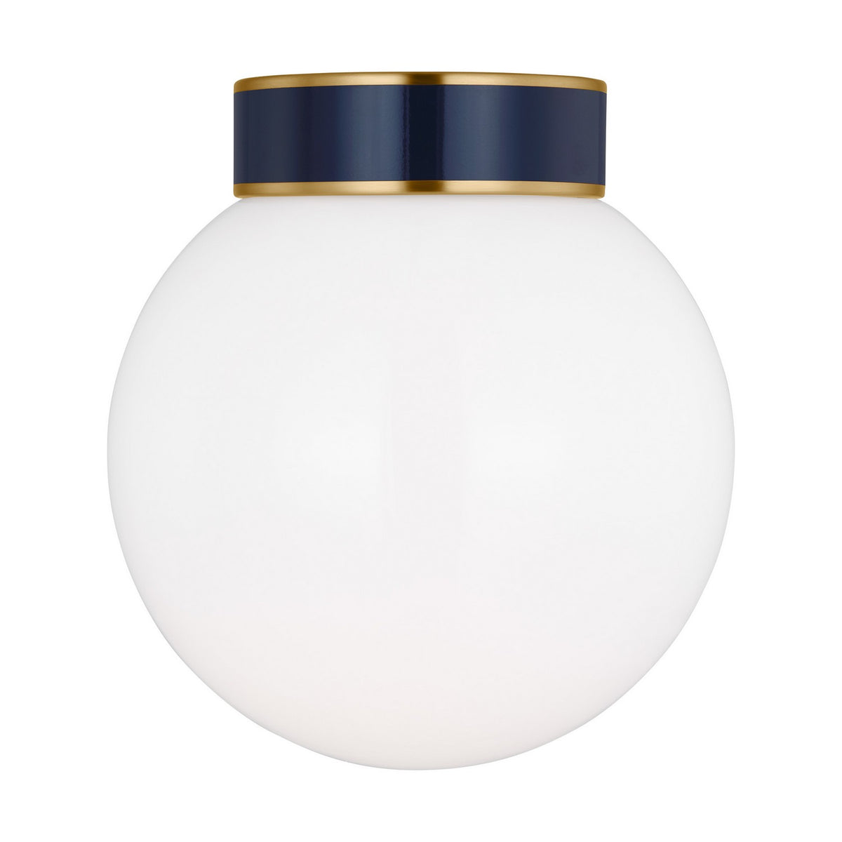 Visual Comfort Studio Canada - KSF1051BBSNVY - One Light Flush Mount - Monroe - Burnished Brass