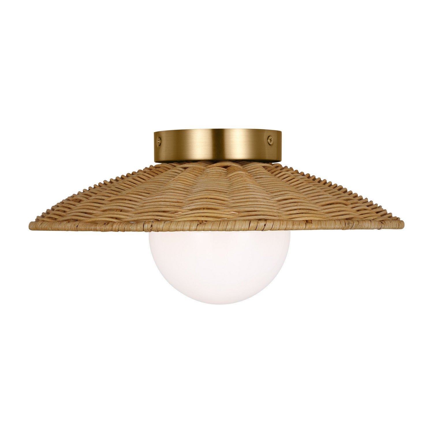 Visual Comfort Studio Canada - KSF1091BBS - One Light Flush Mount - Mari - Burnished Brass