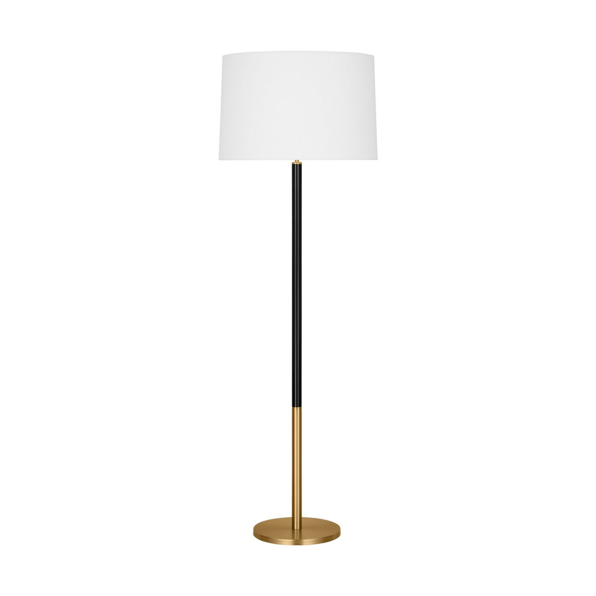 Visual Comfort Studio Canada - KST1051BBSGBK1 - One Light Floor Lamp - Monroe - Burnished Brass