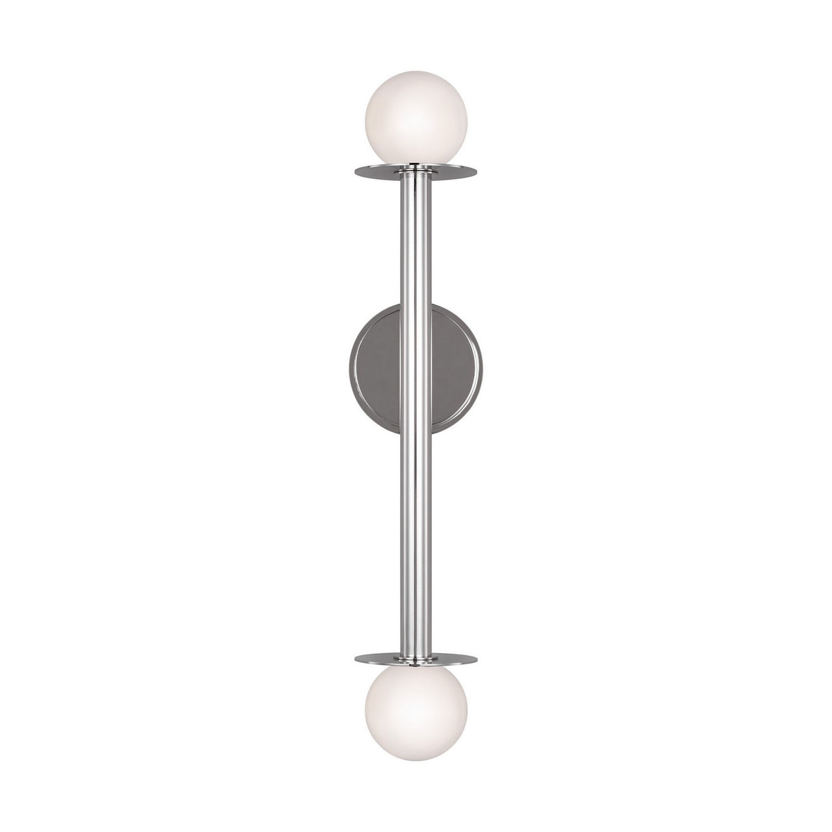 Visual Comfort Studio Canada - KWL1012PN - Two Light Wall Sconce - Nodes - Polished Nickel