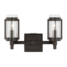 Visual Comfort Studio Canada - LV1012AI - Two Light Bath Vanity - Flynn - Aged Iron