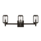 Visual Comfort Studio Canada - LV1023AI - Three Light Bath Vanity - Flynn - Aged Iron
