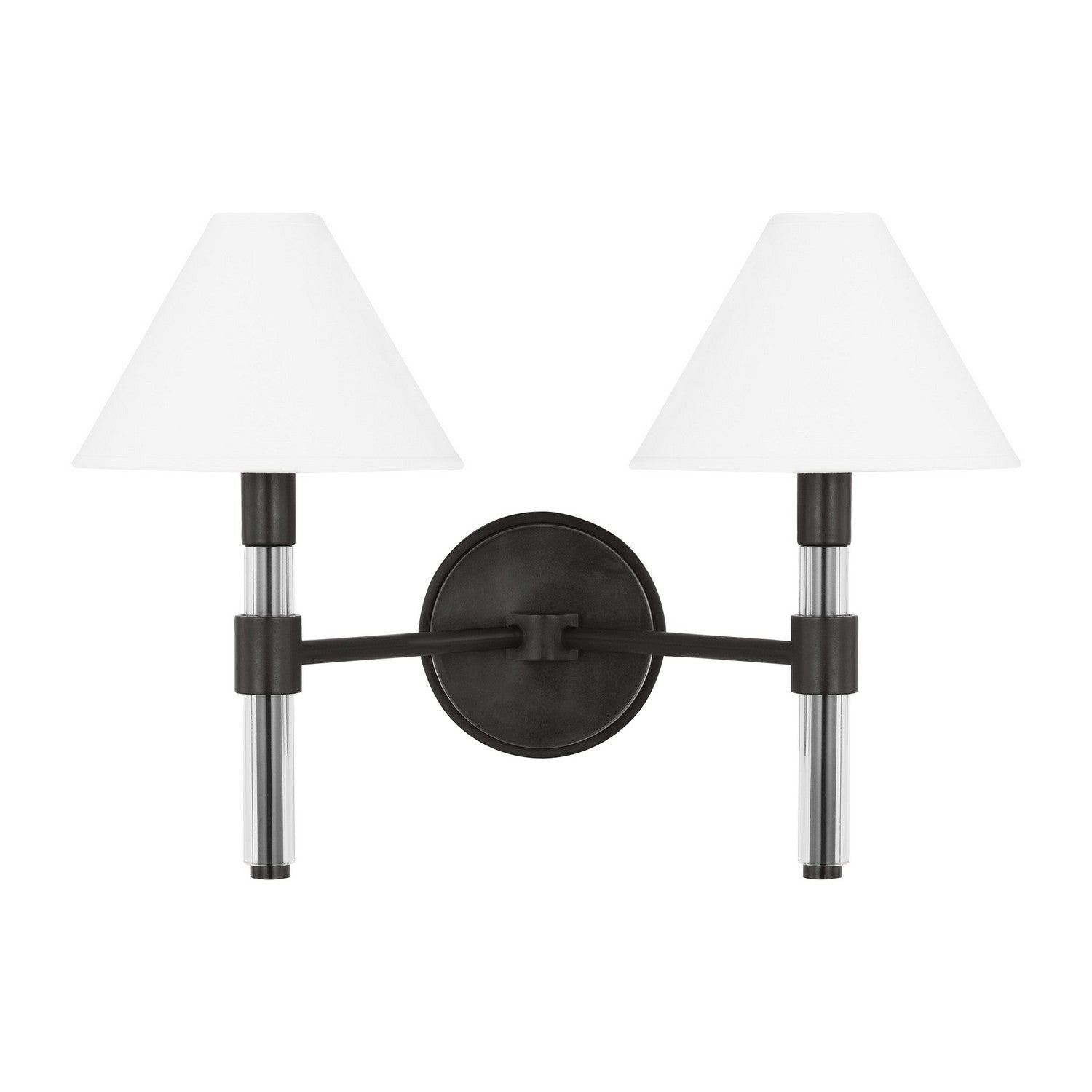Visual Comfort Studio Canada - LV1032AI - Two Light Bath Vanity - Robert - Aged Iron