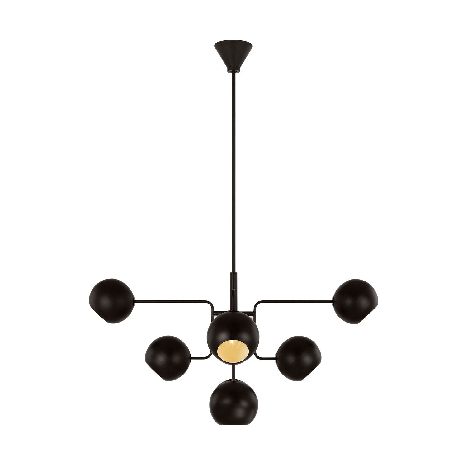 Visual Comfort Studio Canada - LXC1018AI - Eight Light Chandelier - Chaumont - Aged Iron