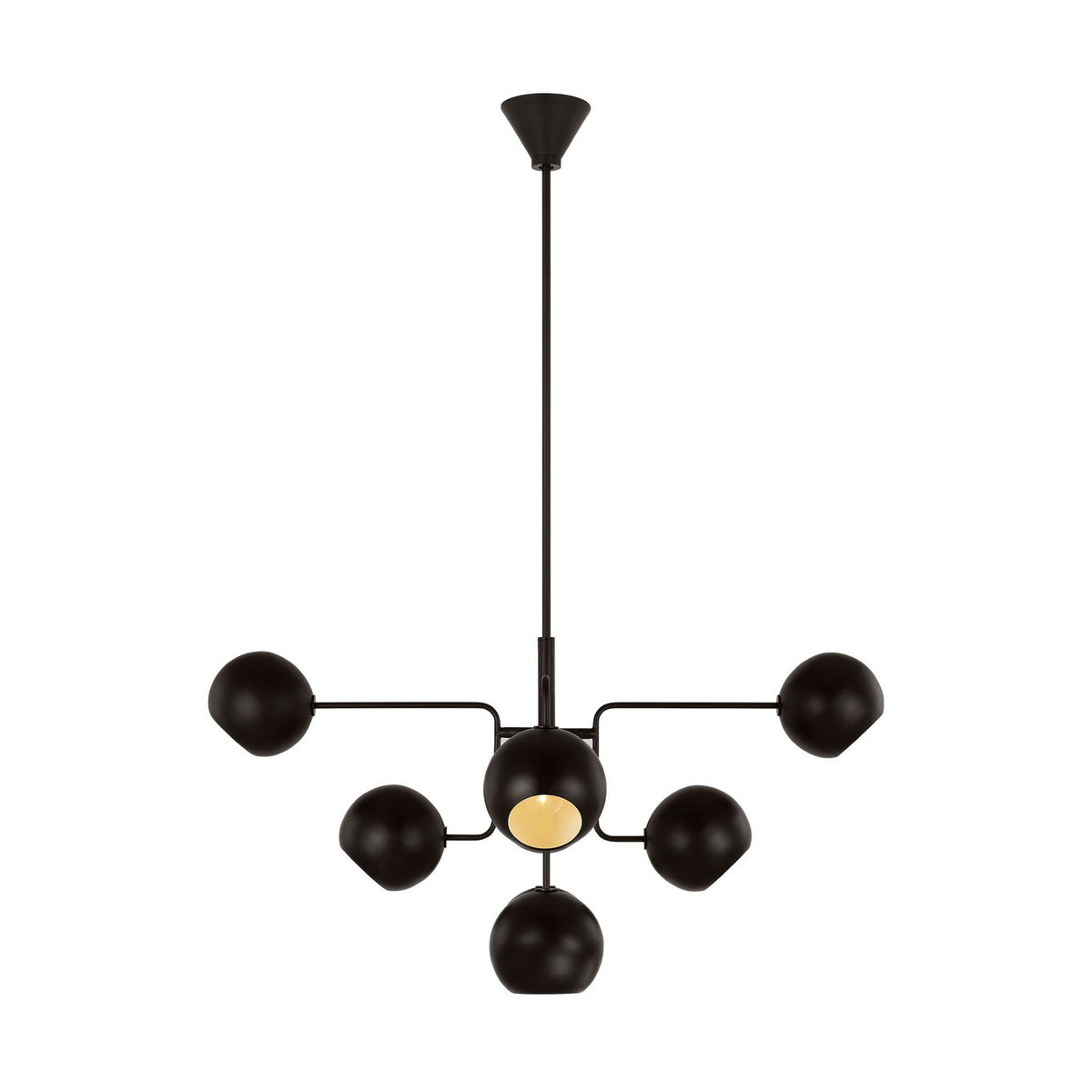 Visual Comfort Studio Canada - LXC1018AI - Eight Light Chandelier - Chaumont - Aged Iron