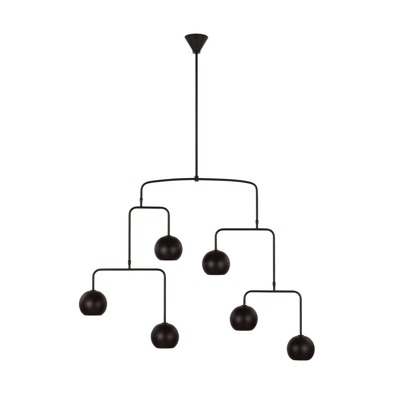 Visual Comfort Studio Canada - LXC1026AI - Six Light Chandelier - Chaumont - Aged Iron