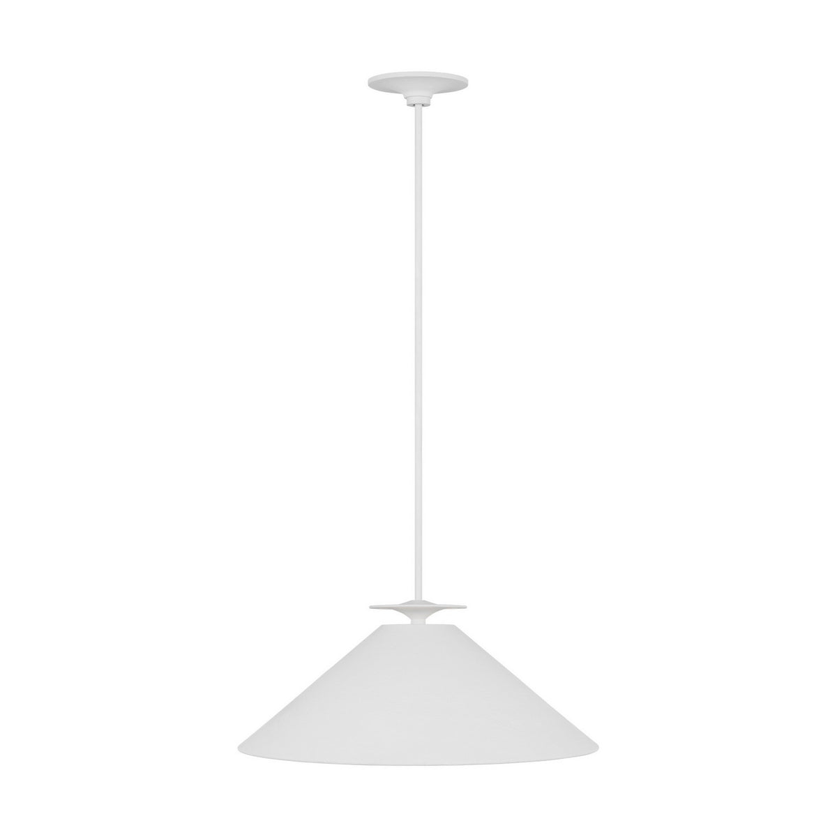Visual Comfort Studio Canada - LXP1011CPST - One Light Pendant - Cornet - Cast Plaster