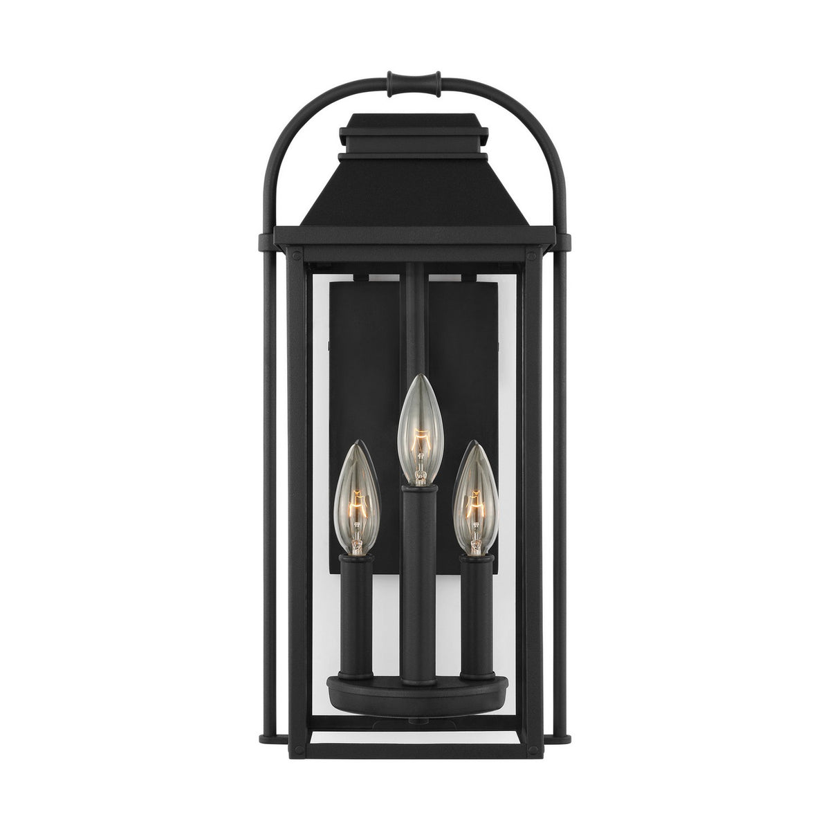 Visual Comfort Studio Canada - OL13200TXB - Three Light Outdoor Wall Sconce - Wellsworth - Textured Black