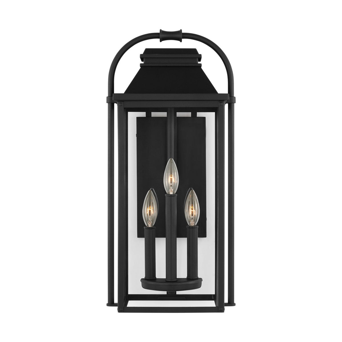 Visual Comfort Studio Canada - OL13201TXB - Three Light Outdoor Wall Sconce - Wellsworth - Textured Black