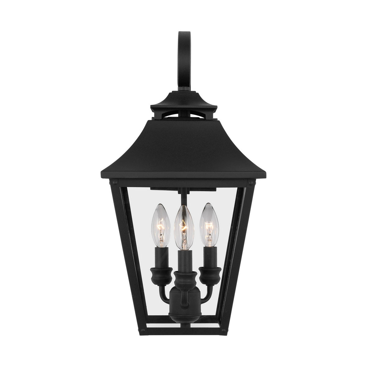 Visual Comfort Studio Canada - OL14403TXB - Three Light Outdoor Wall Sconce - Galena - Textured Black