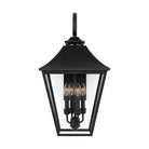 Studio de confort visuel Canada - OL14404TXB - Quatre lampes d'extérieur Murale - Galena - Noir texturé