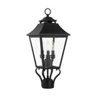 Visual Comfort Studio Canada - OL14406TXB - Lanterne d'extérieur à trois lumières - Galena - Noir texturé