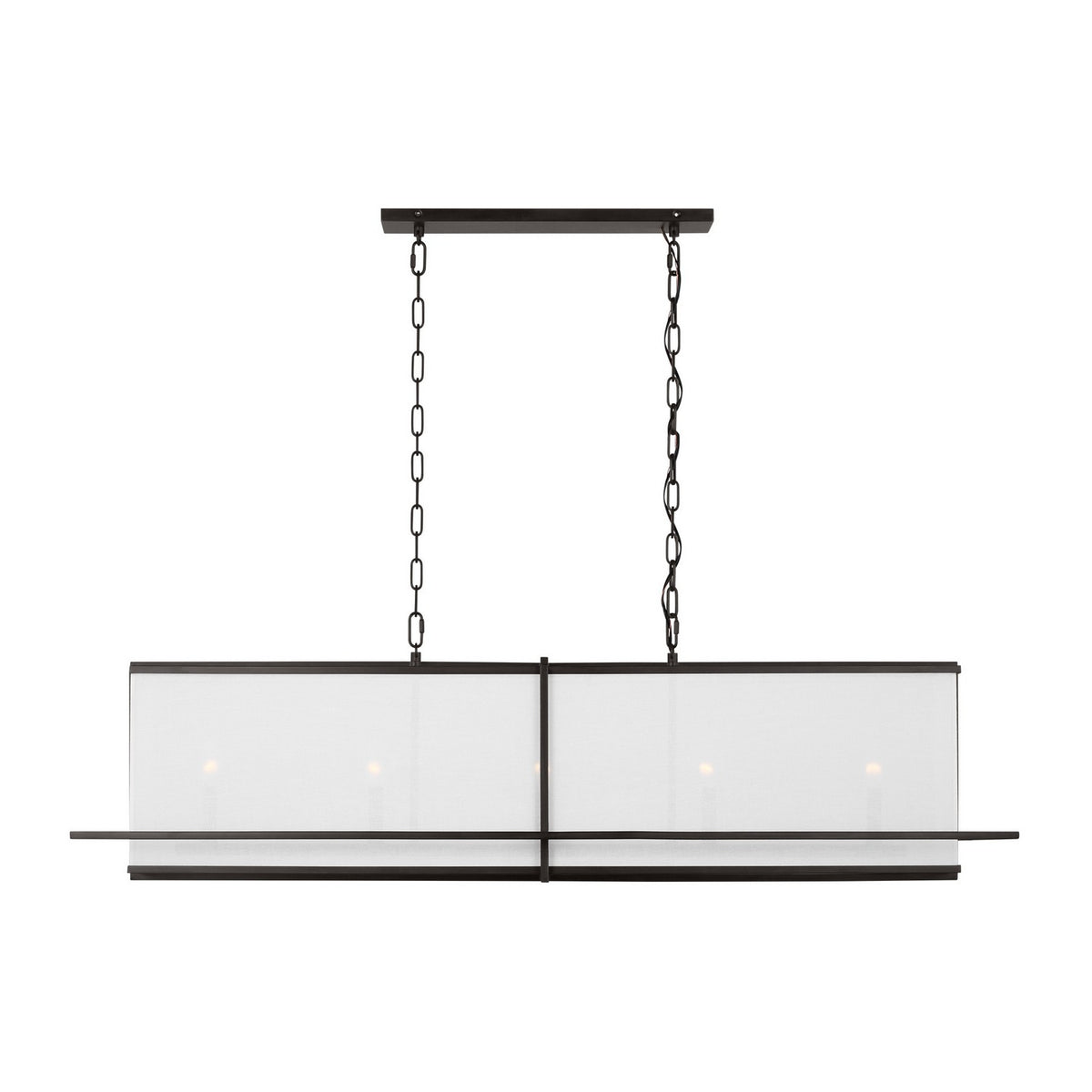 Visual Comfort Studio Canada - TFC1025AI - Five Light Chandelier - Dresden - Aged Iron