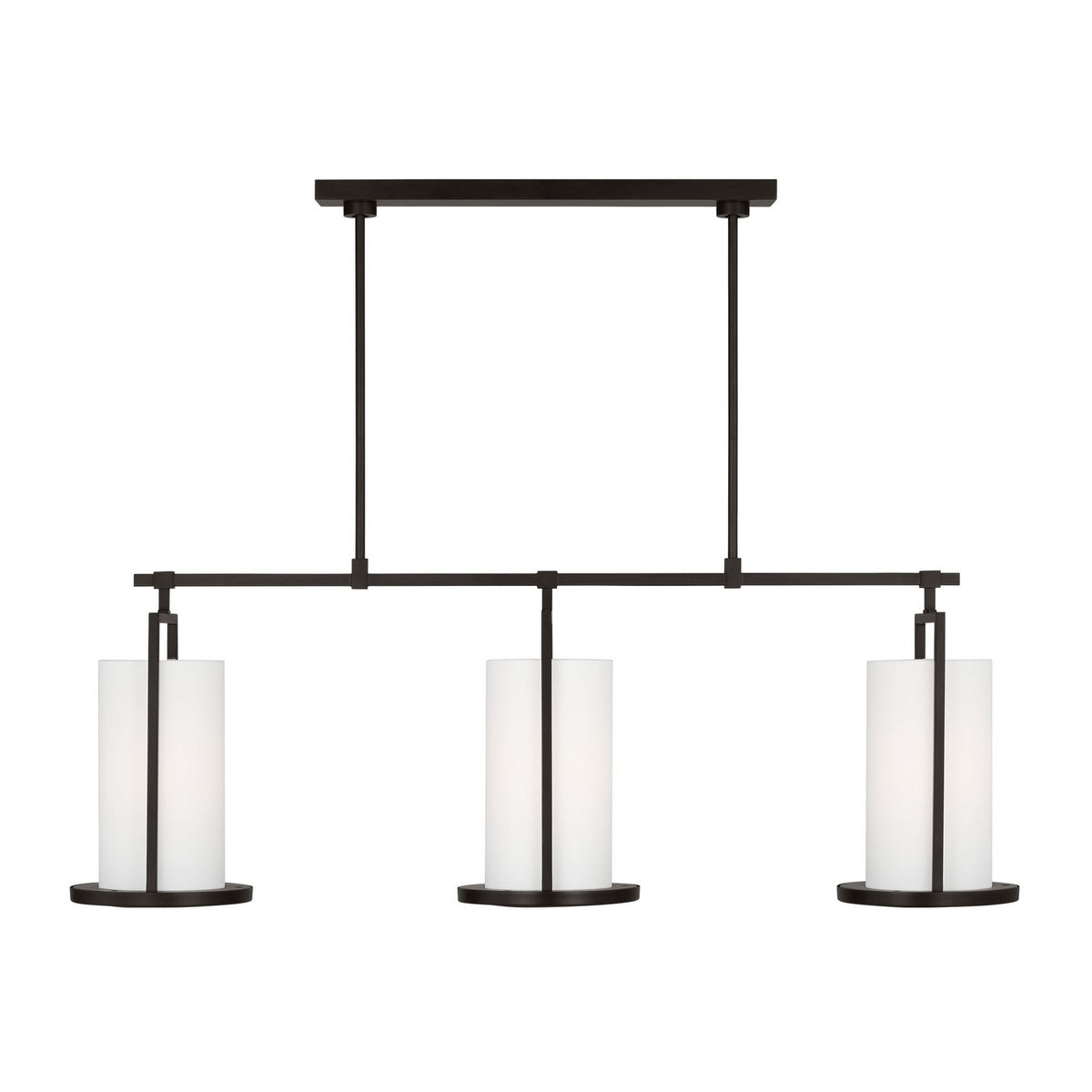 Visual Comfort Studio Canada - TFC1053AI - Three Light Chandelier - Sherwood - Aged Iron