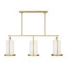 Visual Comfort Studio Canada - TFC1053CGD - Three Light Chandelier - Sherwood - Coastal Gild
