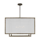 Visual Comfort Studio Canada - TFC1075WDO - Five Light Chandelier - Brockway - Weathered Oak Wood