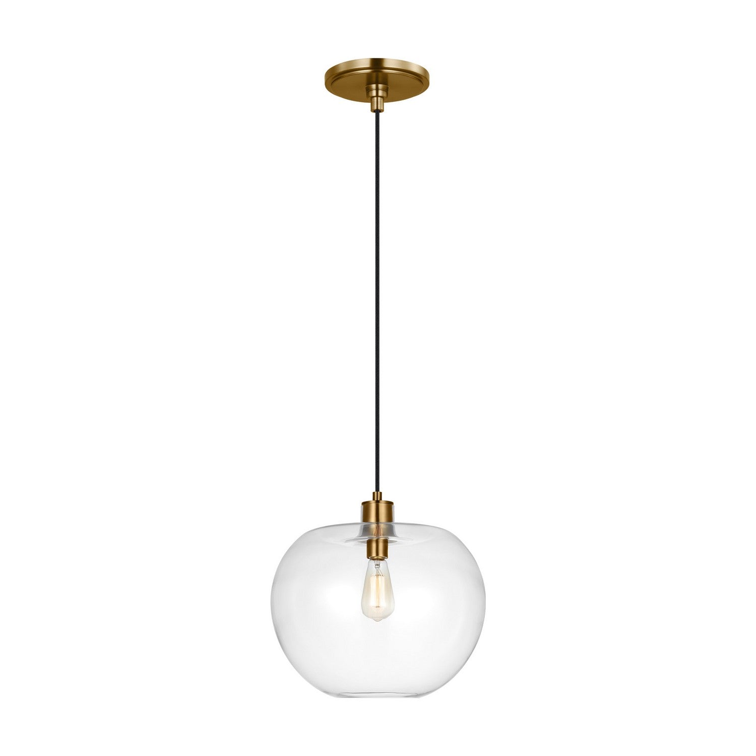 Visual Comfort Studio Canada - TP1201AI - One Light Pendant - Mela - Aged Iron