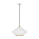 Visual Comfort Studio Canada - TP1221MWTBBS - One Light Pendant - Stanza - Matte White