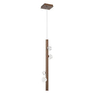 Hammerton Studio - LAB0070-01-BB-CZ-CA1-L3 - LED Pendant - Stella - Burnished Bronze