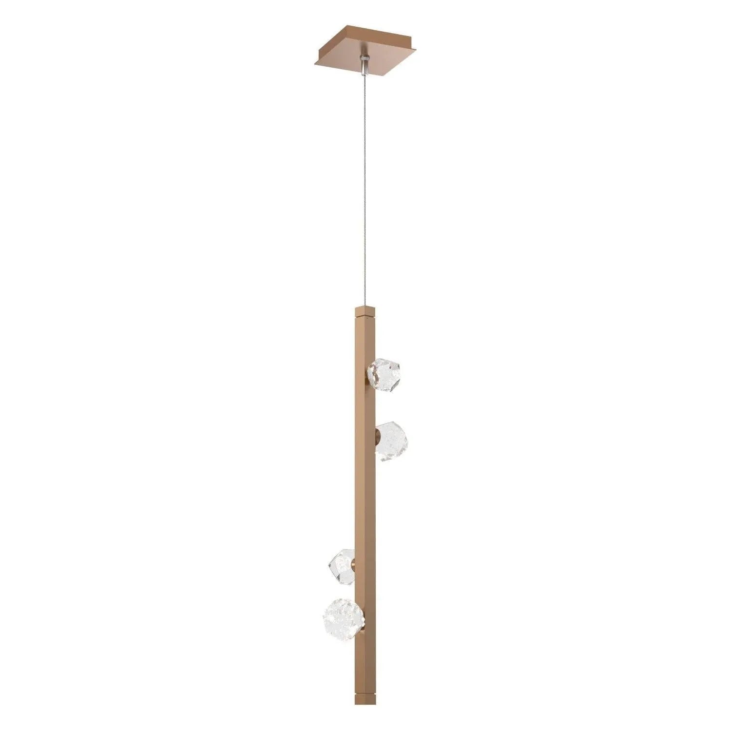 Hammerton Studio - LAB0070-01-NB-CZ-CA1-L3 - LED Pendant - Stella - Novel Brass