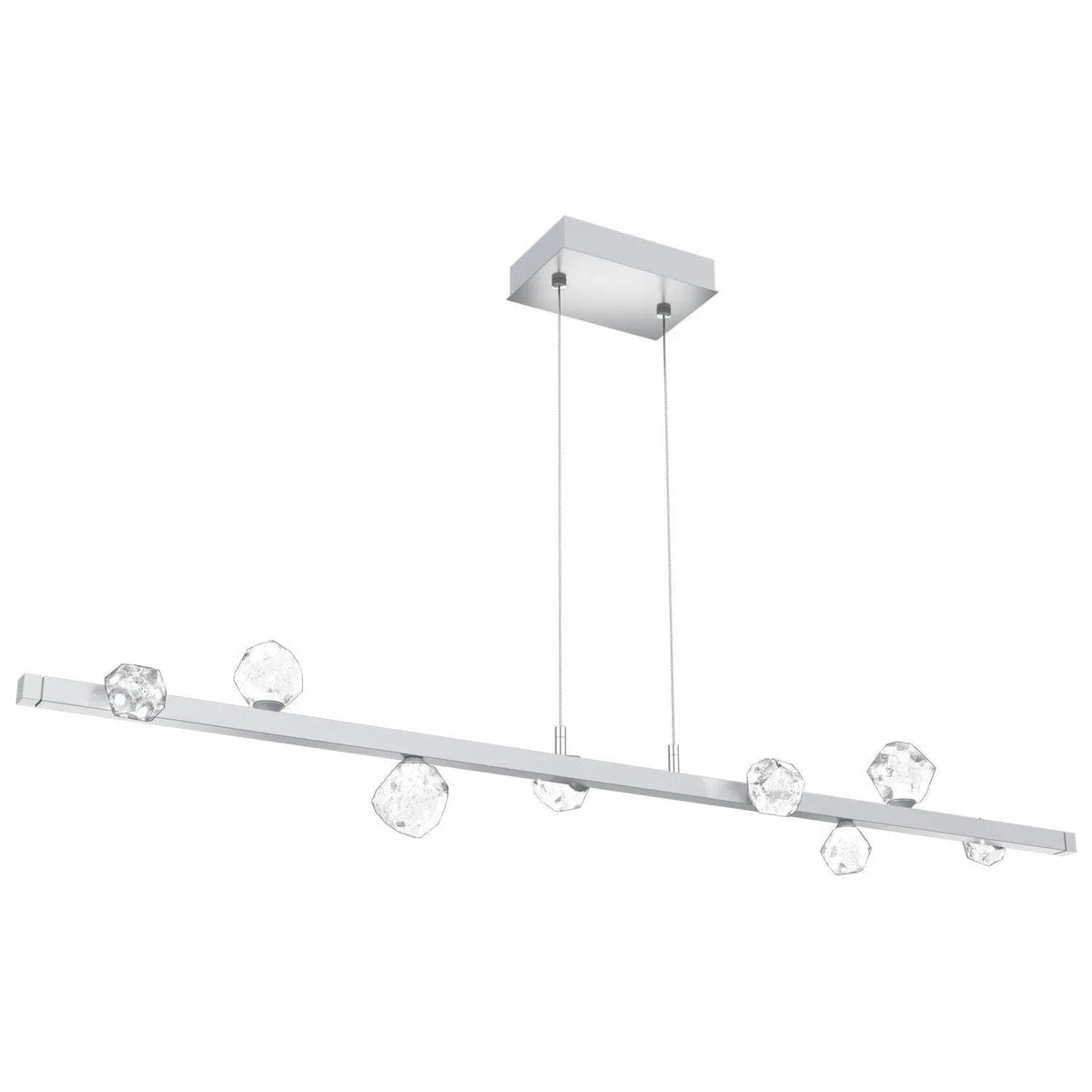 Hammerton Studio - PLB0070-54-CS-CZ-CA1-L3 - LED Linear Suspension - Stella - Classic Silver