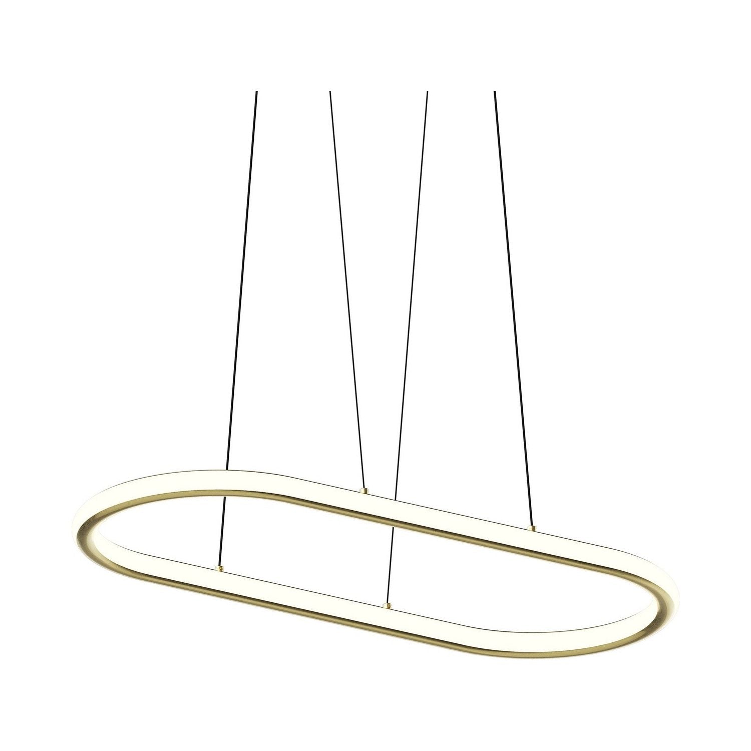 Sonneman - 2241.14-35 - Pendant - Luna - Brass Finish