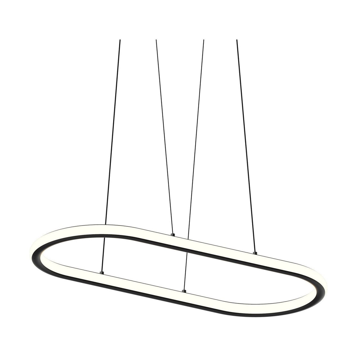 Sonneman - 2241.25 - Pendant - Luna - Satin Black