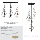 Hubbardton Forge 131606 Olympus Vertical Pendant