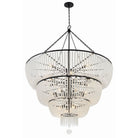 Crystorama - 618-MK - 24 Lumières Suspendu - Rylee - Noir mat