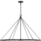 Crystorama - 618-MK - 24 Lumières Suspendu - Rylee - Noir mat