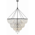 Crystorama - 618-MK - 24 Lumières Suspendu - Rylee - Noir mat