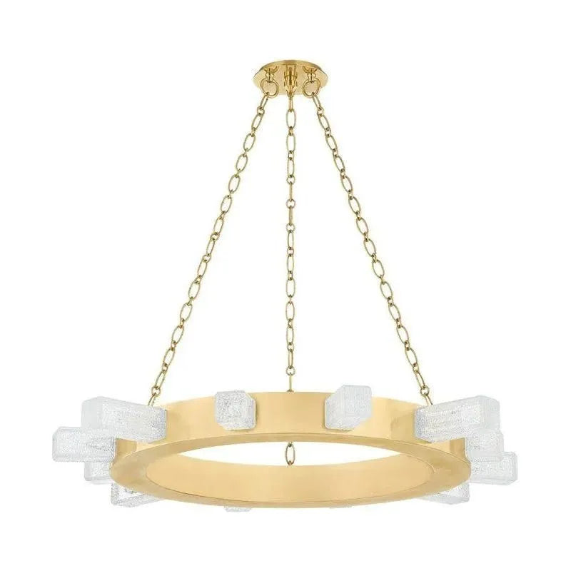 Corbett Lighting - 342-35-VB - LED Chandelier - Citrine - Vintage Brass