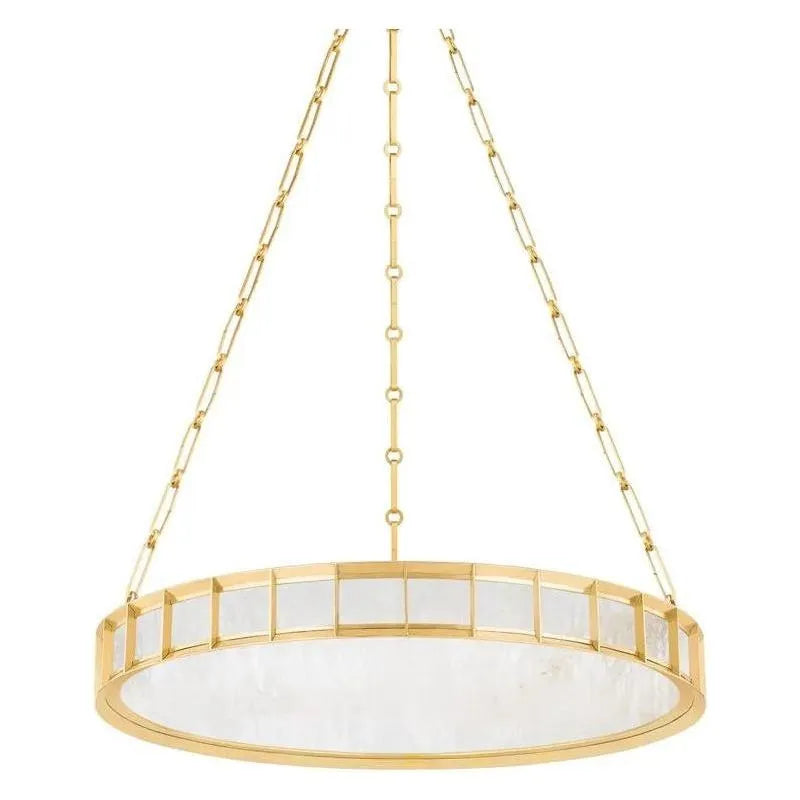 Corbett Lighting - 346-30-VB - LED Chandelier - Leda - Vintage Brass