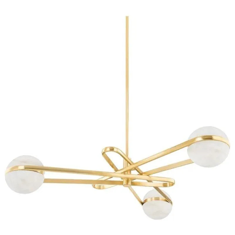 Corbett Lighting - 353-52-VB - LED Chandelier - Kyomi - Vintage Brass