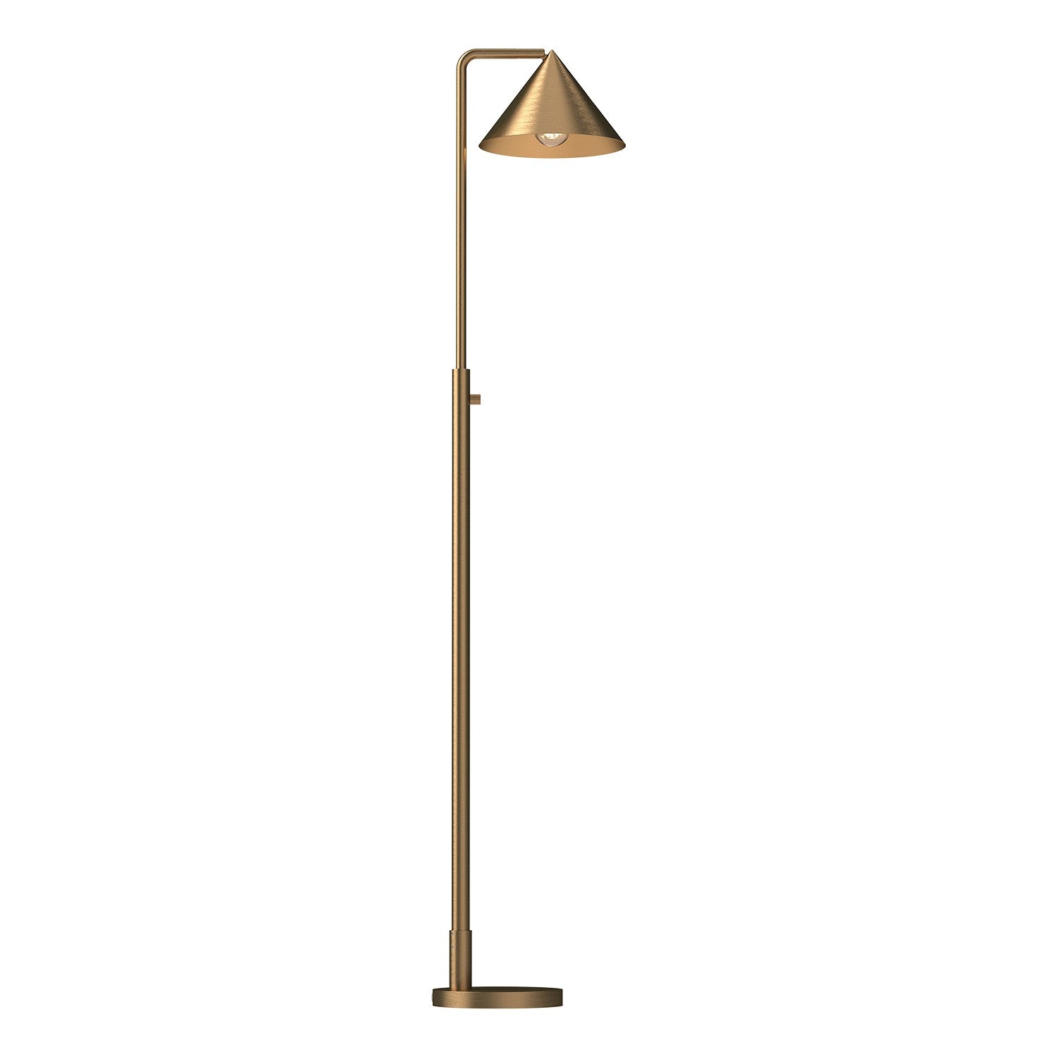 Alora Canada - FL485058BG - One Light Floor Lamp - Remy - Brushed Gold