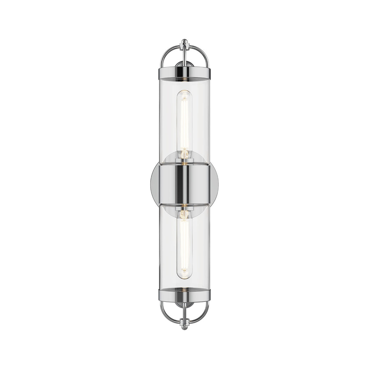 Alora Canada - WV461102CH - Two Light Wall Sconce - Lancaster - Chrome