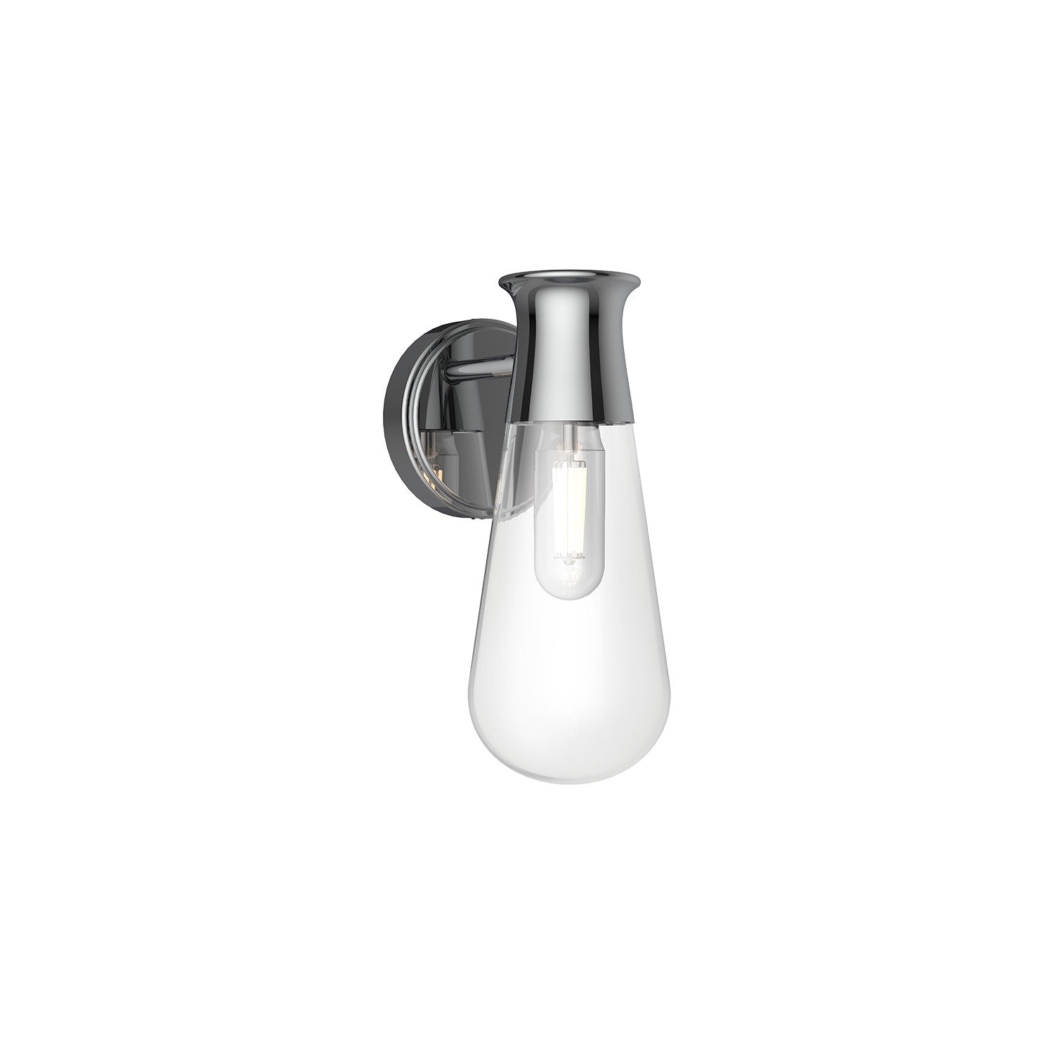 Alora Canada - WV464001CH - One Light Wall Sconce - Marcel - Chrome